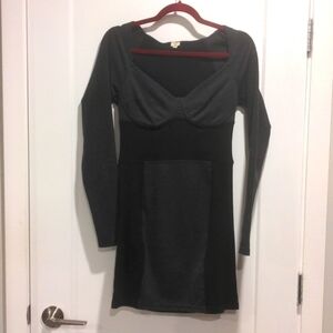 Wilfred  Grey Black Dress